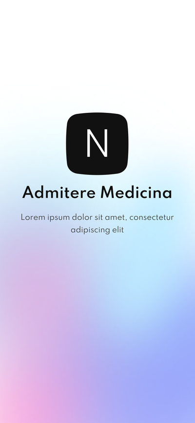 Admitere Medicină app